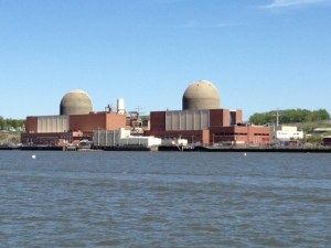 Indian Point Nuclear power plant on the banks of the Hudson