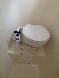 Our new "man-sized" toilet