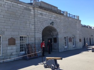 Built in 1832-1837, Fort Henry was the main fortification to prevent the Americans from shutting off Canada's supply routes on the St. Lawrence and Rideau Canal  between Montreal and Quebec City to the east and Upper Canada (now Ontario) to the west