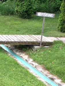 Shucks - and we brought all our fishing gear....