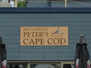 Even in a relatively remote village in Quebec, Cape Cod is a draw - and a marketing tool -