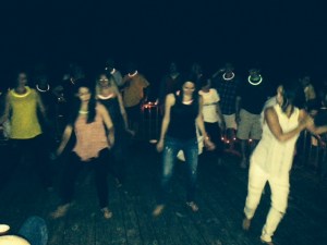 More line dancing which is far too complicated for me