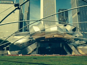 The concert pavilion - Chicago's version of the Boston's Hatch Shell
