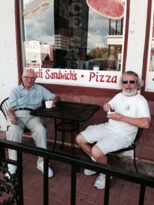 Finding an ice cream parlor is lways a high priority.  However, we're very disciplined - only on rare occasions do we hit two in one day -