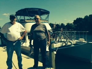 Bob & Dana were full of stories of growing up along the river in rural Illinois