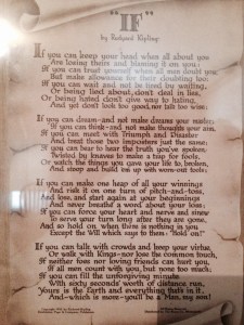 If, by Rudyard Kipling