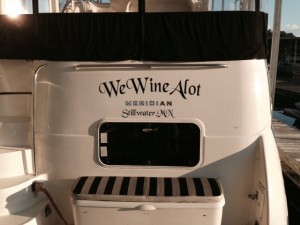 We'd like to spend some time with the folks on this boat...