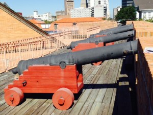 A replica of a portion of the 1723 fort is located in the center of the city, and depicts much of the early history of Mobile