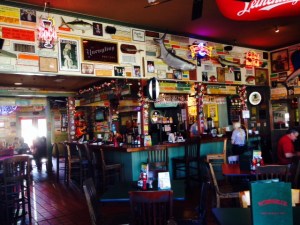 Wintzell's Oyster House, a famous oyster bar and restaurant on Daphne Street