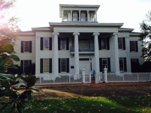 The very impressive Visitor Center building at the US Montgomery
