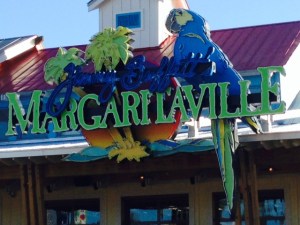 One of the Jimmy Buffet "Margaritaville" restaurants is on the waterfront in Destin