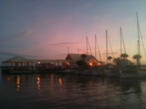 The marina on the waterfront at panama City was quite nice with great views 