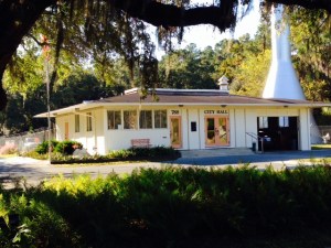 City Hal in St. Marks - not exactly an urban setting....