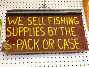 Yes, it is a fishing town...