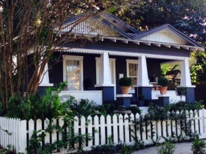 The historic neighborhood in St. Pete contains hundreds of beautifully preserved historic homes.