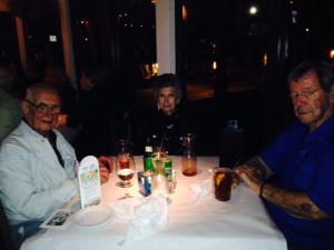 Bob & Mary Conley and my Dad at Matanzas Inn on Fort Myers Beach