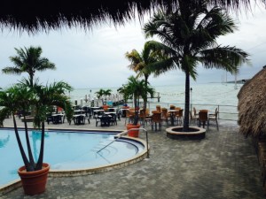 The restaurant/tiki bar at Sunset Point is a larger, more upscale place where crowds gather to watch the sunset, have a cocktail, and enjoy dinner virtually every evening.
