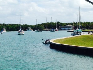 Non Name Harbor on Key Biscayne - a wonderful anchorage!