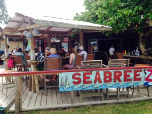 You may recall from an earlier post that a magazine had run an article about the 10 best "dive bars" along the Florida coast. After missing number 9 (Alabama Jacks in Key Largo), I had to have a beer at the 10th - Archie's Seabreeze in Fort Pierce. 