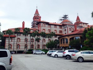 The Ponce de Leon Hotel was the first of the luxury hotels built in St. Augustine by Henry Flagler in 1888, costing $2.5 million. He hired an inventer named Thomas Edison to bring electricity into the hotel.