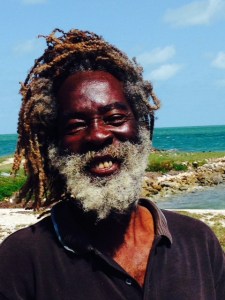 This is probably my favorite picture from the entire trip.  In many of the rural villages in the Bahamas, there is a woman who bakes and sells fresh bread. I went looking for her and asked this guy if he knew where she lived.  After he gave me directions, we exchanged  compliments on each other's beards and chatted for about 20 minutes. Although I could only understand about every other word due to his thick Creole accent, his smile reflects his totally joyful personality.  We saw each other several times during our visit, and we always stopped to chat.