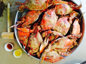 No trip to the Chesapeake would be complete without a meal of hard-shell crabs - all you can eat for $29, but you'd better have time and patience, as each crab doesn't yield a great deal of meat. Oh, but so good!