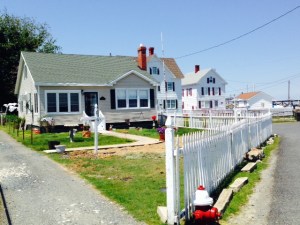 While most of the houses on the island are more modest, this is the oldest house in Tangier Island