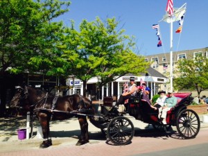 We went for a trolley tour and a horse and buggy tour to see the incredible homes in Cape May
